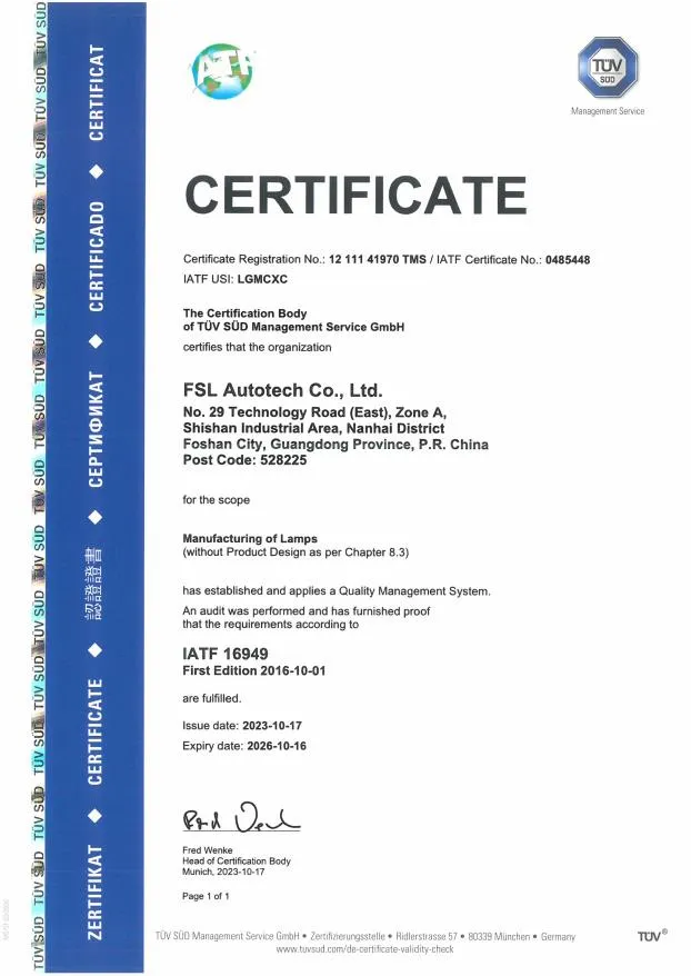 Certificação G11