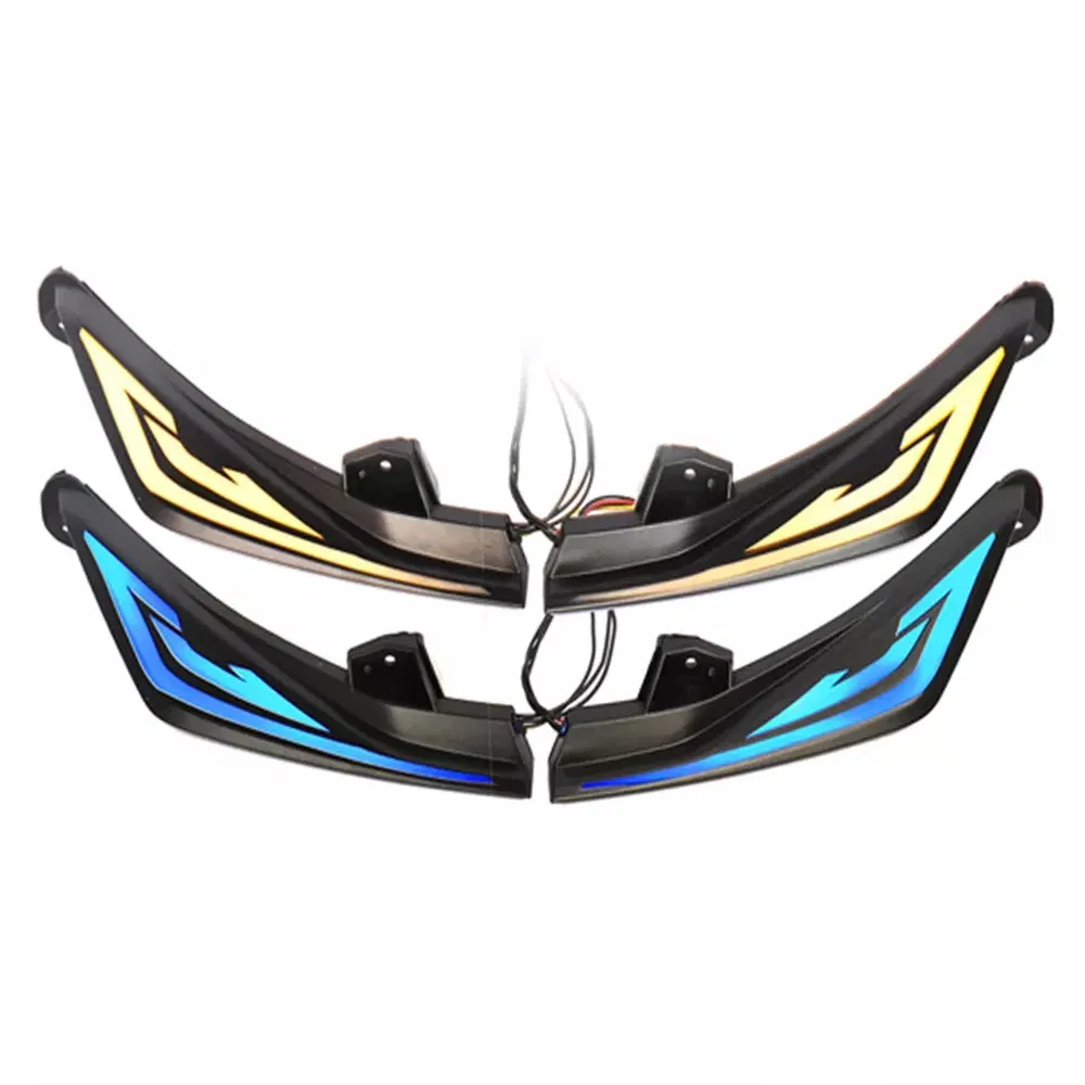 Sistema de Iluminação Automotiva com Farol Forte de Design de Pupila de Corrida com Sinalizador LED para YAMAHA Nvx Aerox 155
