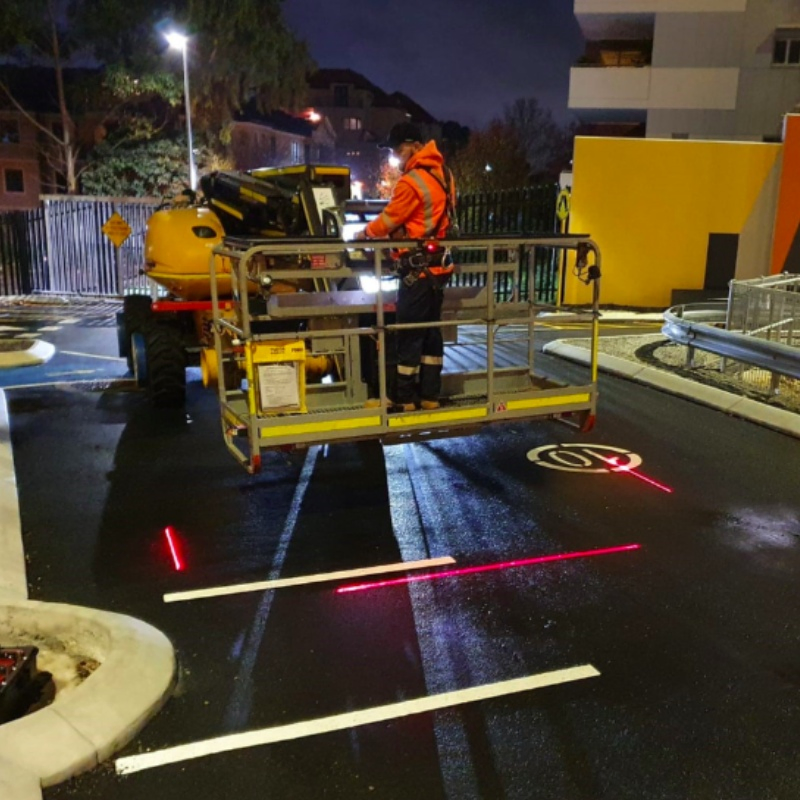 Luz de Marcação de Zona de Segurança a Laser para Empilhadeira Toyota Crown Industrial