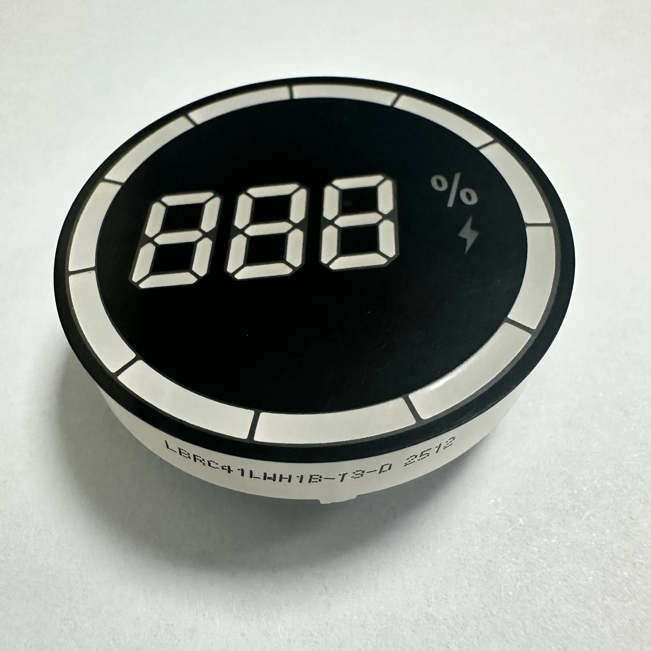Display LED Digital Ultra Branca Brilhante 3 para Carregador de Veículo Elétrico