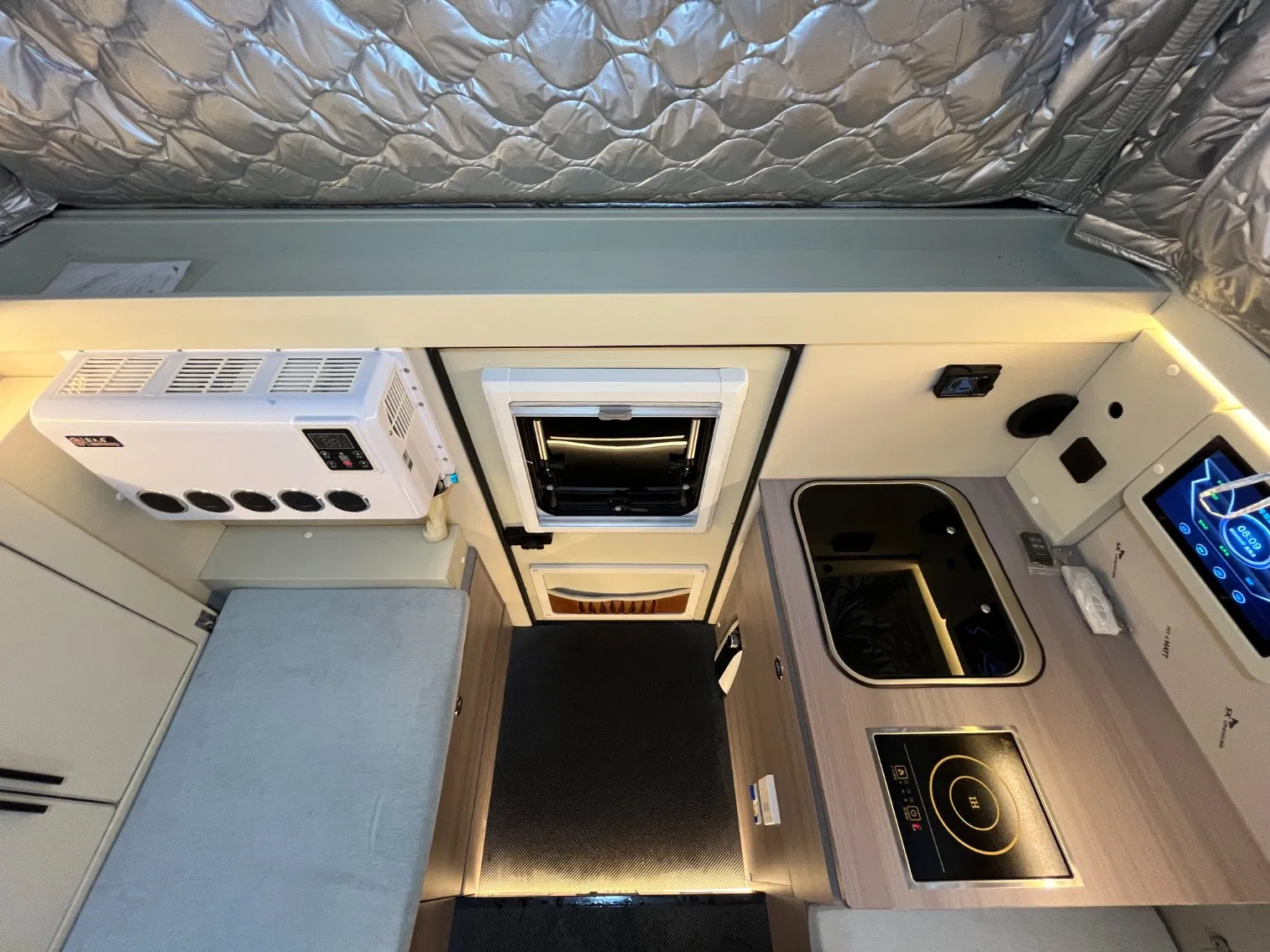 4X4 Trailer de Camping, Veículo de Camping em Alumínio para Pickup, Veículo de Camping com Cama Elevatória
