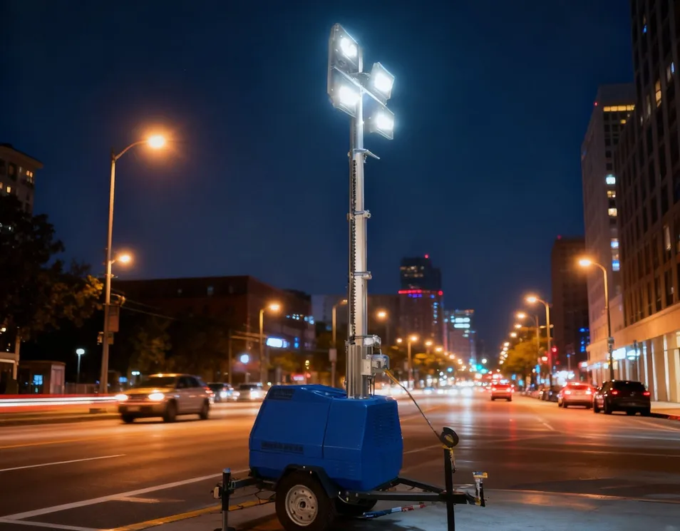 Torre de Iluminação Móvel