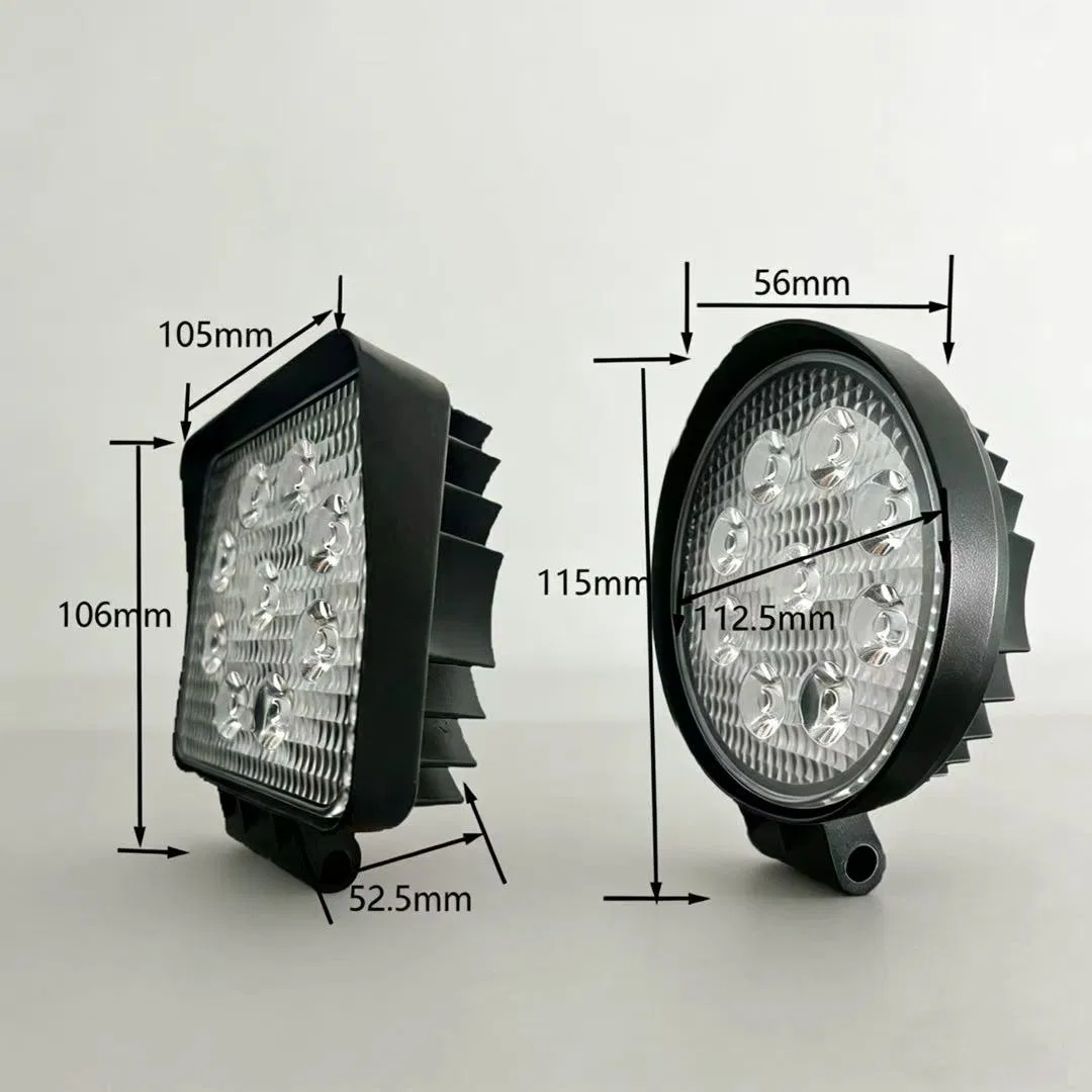 4 Polegada 27W 48W Luz de Trabalho LED para Veículos Offroad