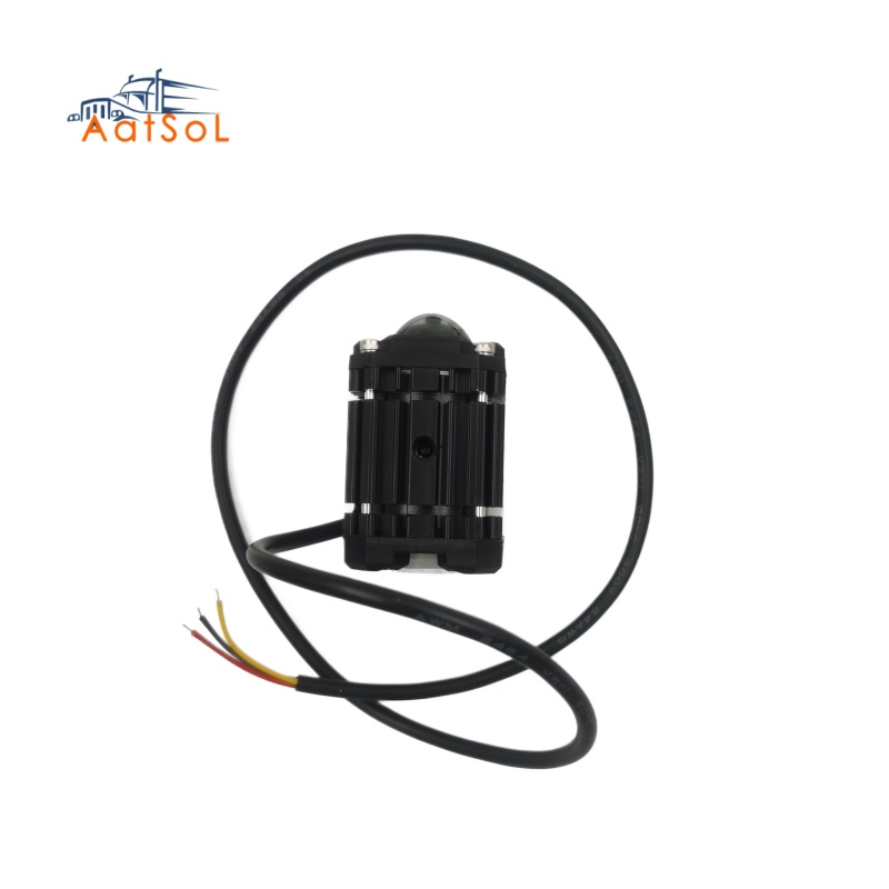 10-30V Farol de Trabalho LED de Duas Cores para Motocicleta, Lâmpada de Névoa à Prova d'Água, Holofote Super Brilhante