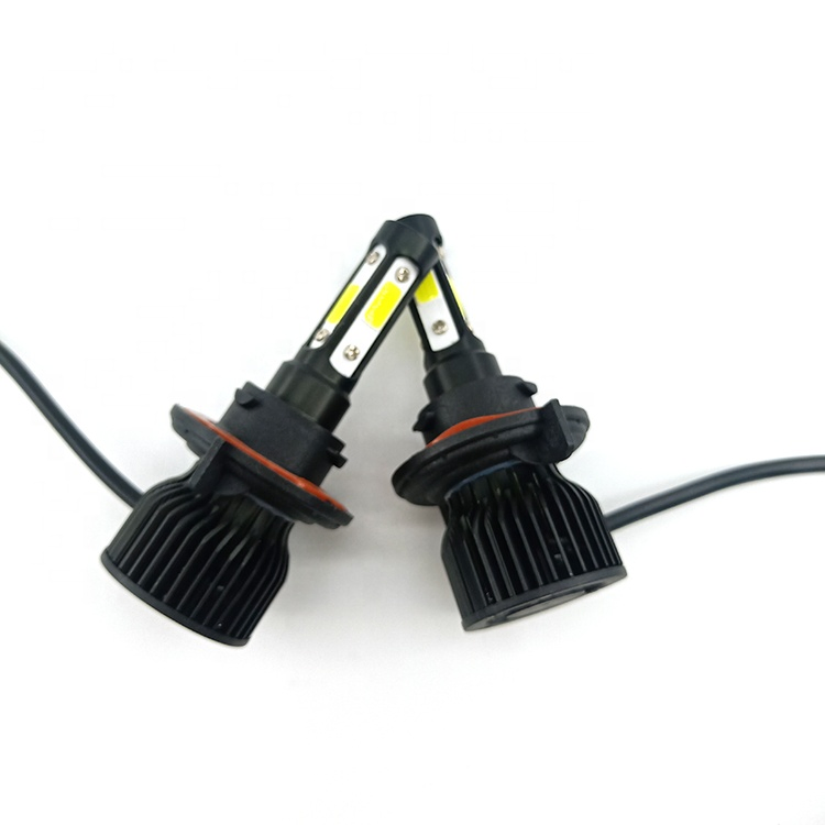 Luz Frontal LED 12V V7 Lâmpada Automática Iluminação Automotiva Tamanho Pequeno Fácil de Instalar Luz para Carro