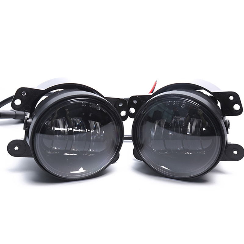 Venda Quente 4inch 30W Luz de Neblina LED 12V Luzes de Direção 6000K À Prova D'Água IP68 Sistema de Iluminação para Motocicletas