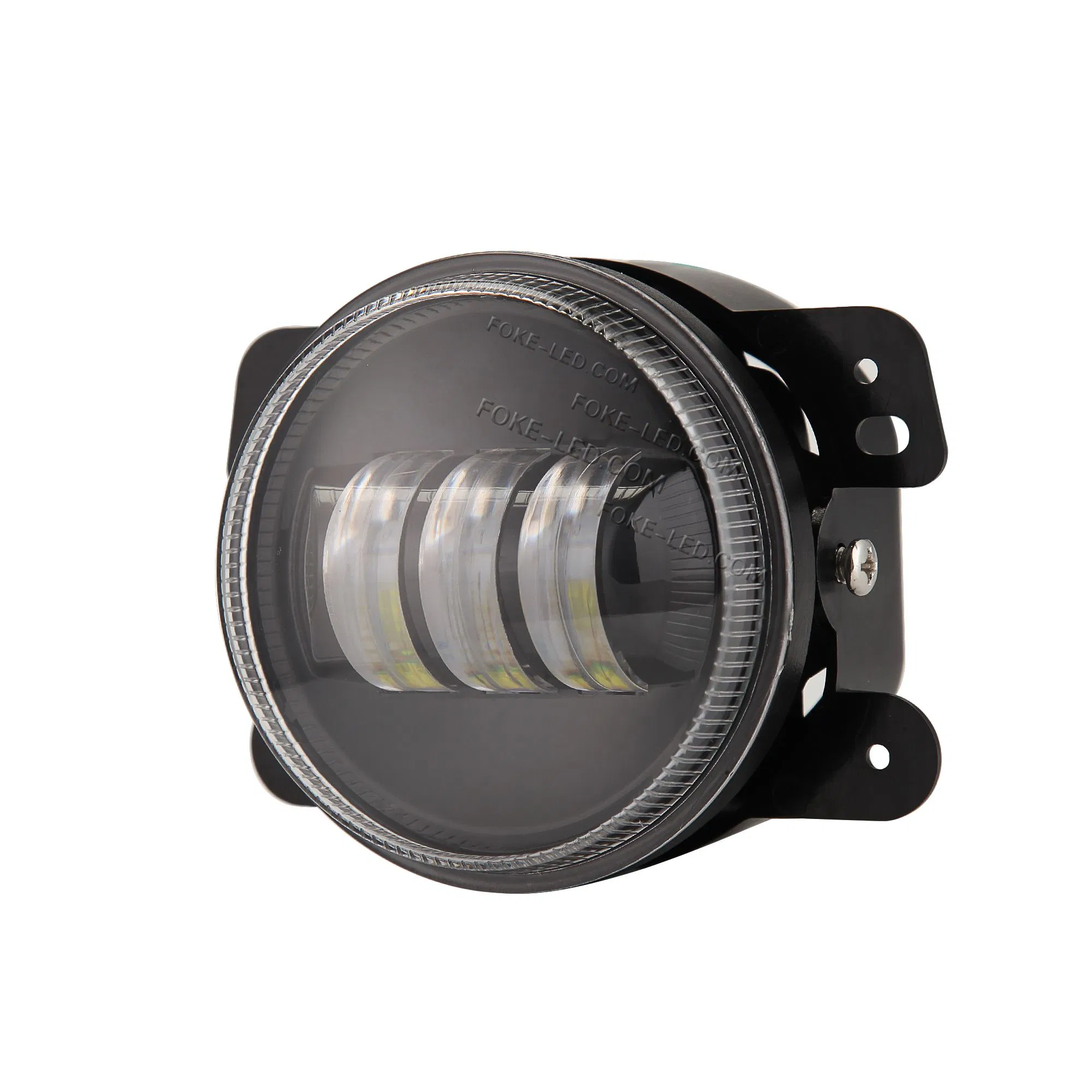 Farol LED Embutido Redondo para Iluminação Automotiva Carro Motocicleta