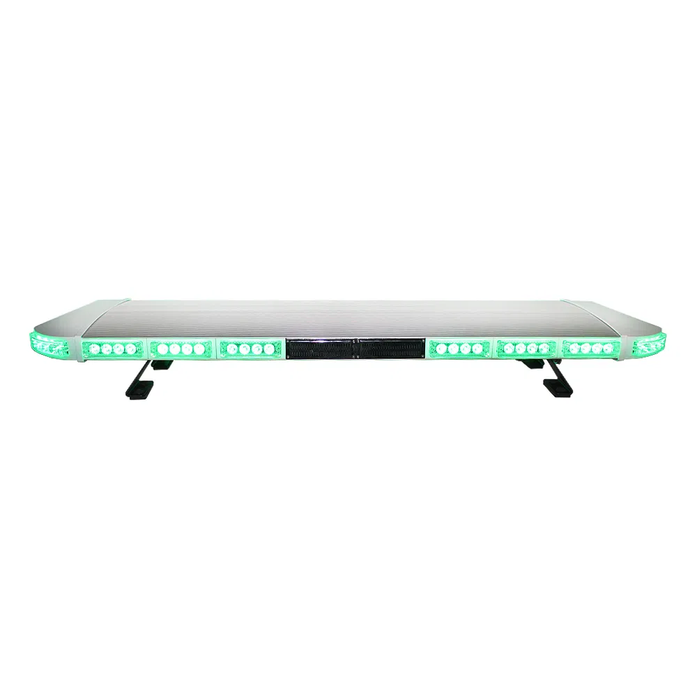 1200mm 48inch 12V sirene LED para veículo off-road luz de advertência barras de luz LED vermelha azul 502lcs