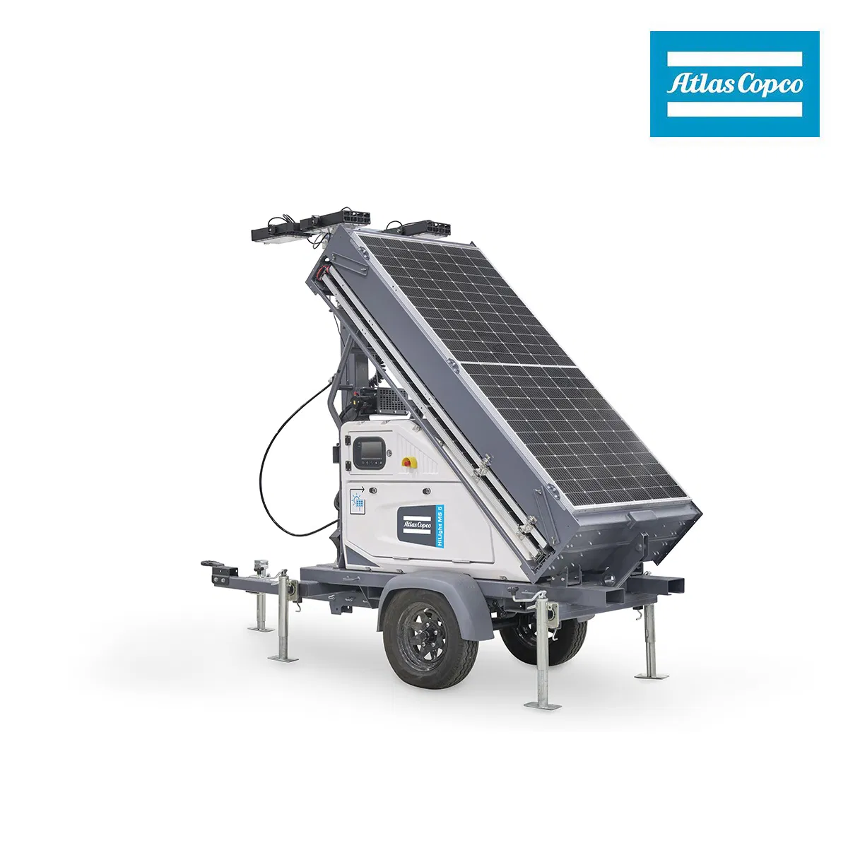 Veículo de Iluminação de Emergência Vertical LED Atlas Copco Hilight Ms5 7m para Mineração