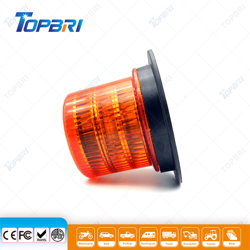 R65 Farol Estroboscópico LED 12V Iluminação de Advertência de Emergência para Veículos