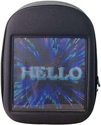 Personalize o Módulo de Luz LED para Mochila Tela LED 250*250mm P3.75 Mochila LED Inteligente WiFi Interna Painel de Exibição LED