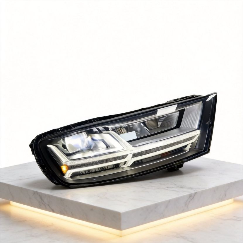 Conjunto de Farol Matricial LED Completo de Grau OEM para Audi Q7 4m