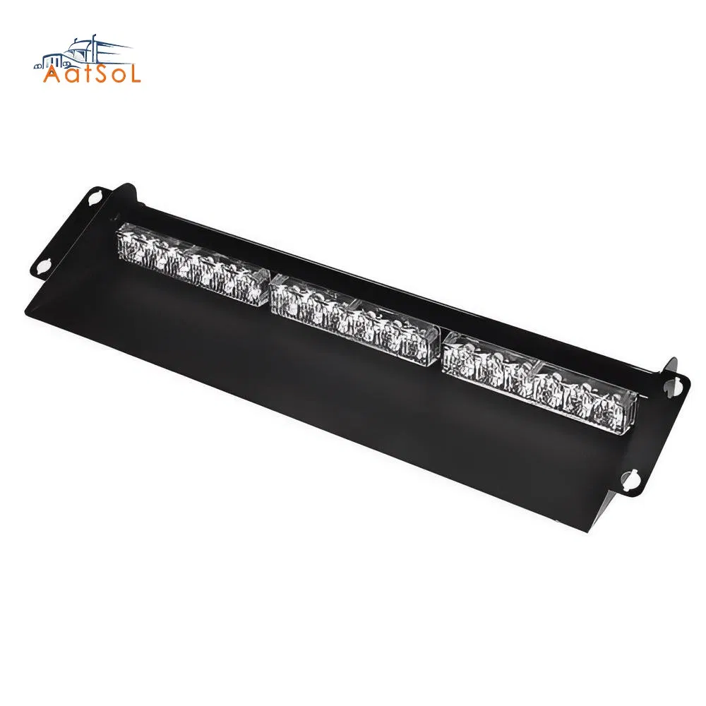 Barra de Luz de Advertência LED Estroboscópica para Carro e Caminhão com Luzes LED de Corrida Diurna 6 Modos de Piscar