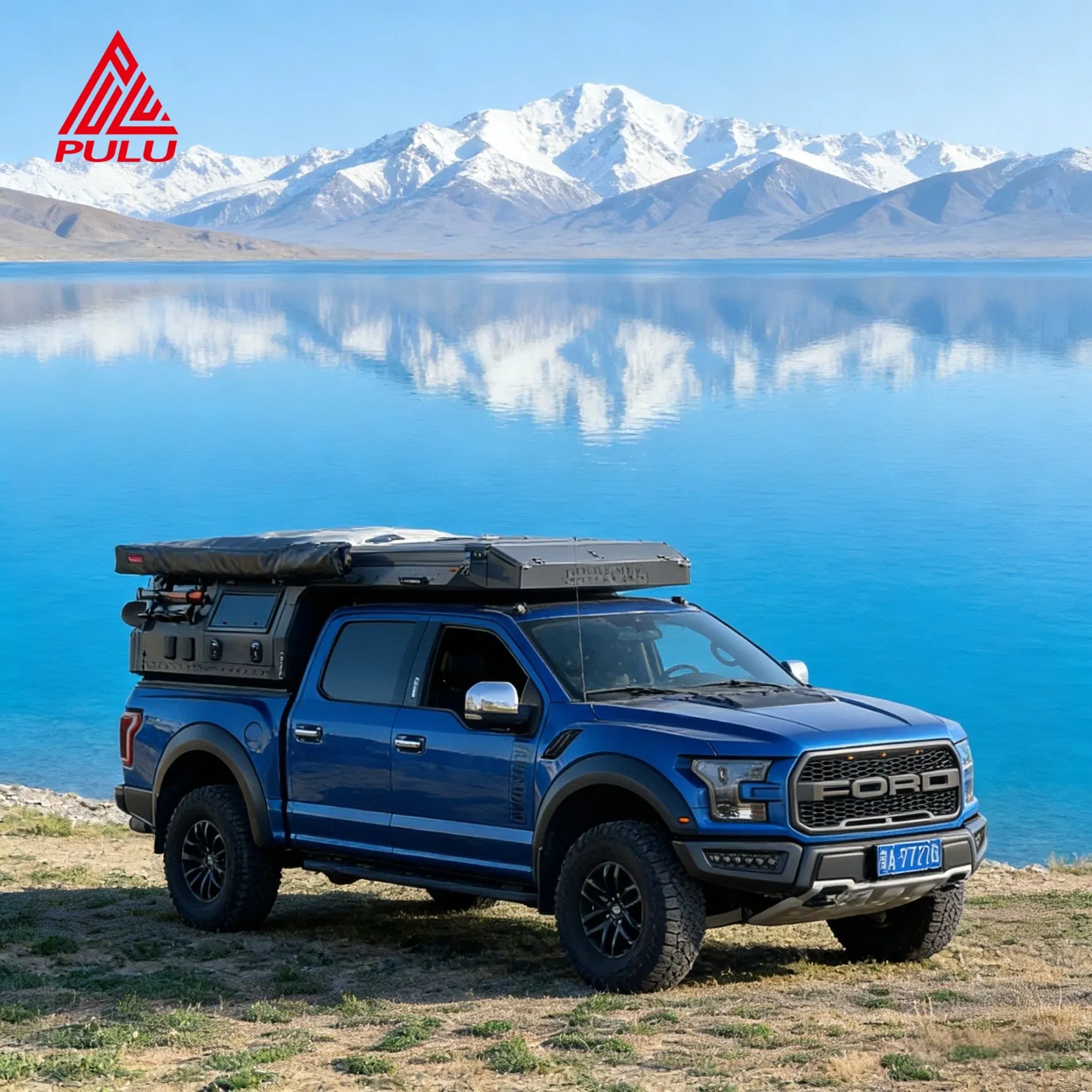 Veículos de camping acima da cabine de caminhões pequenos, médios e grandes estão disponíveis diretamente da fábrica