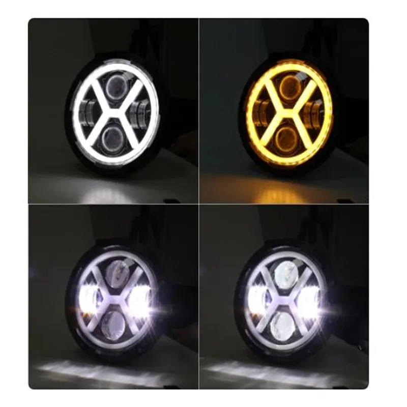 Moto Headlight Detail