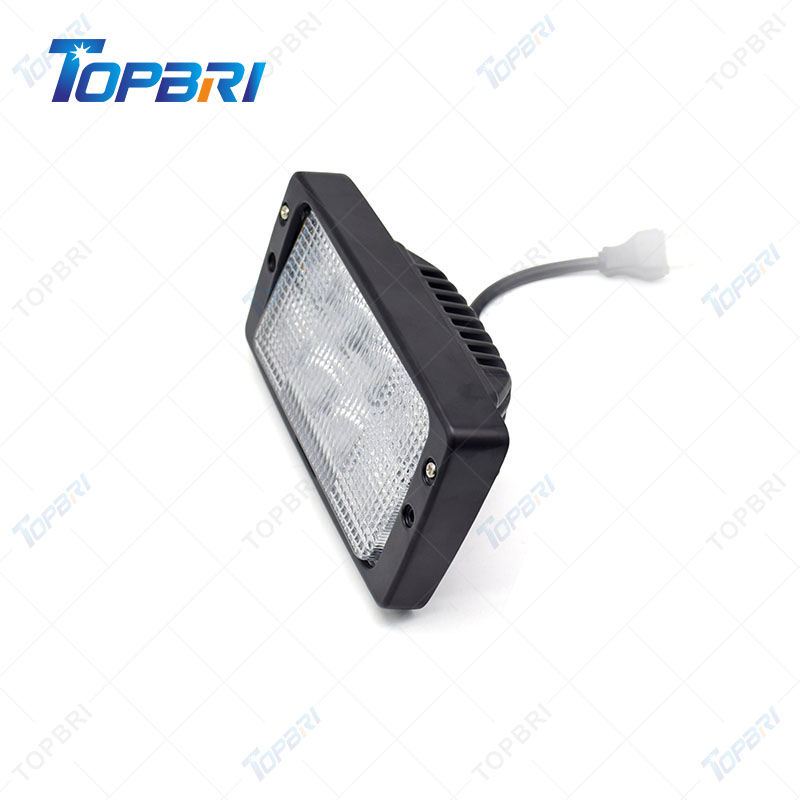 Luz de Trabalho LED Oval Brilhante para Tratores Fendt Massey Ferguson