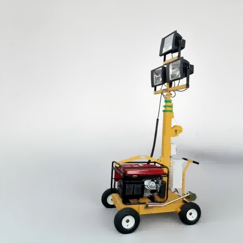 Equipamento de Iluminação de Emergência para Veículo de Iluminação com Elevador Propulsado à Mão