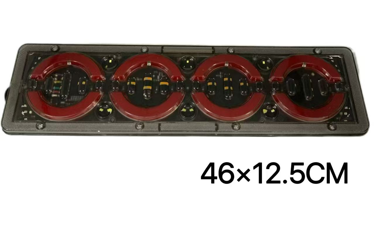 Iluminação 12/24V para Caminhão Semi-Reboque Van Utilitário Barco Trailer Pesado Sinal de Segurança Lâmpada LED Iluminação Universal Luzes LED para Semi-Reboque