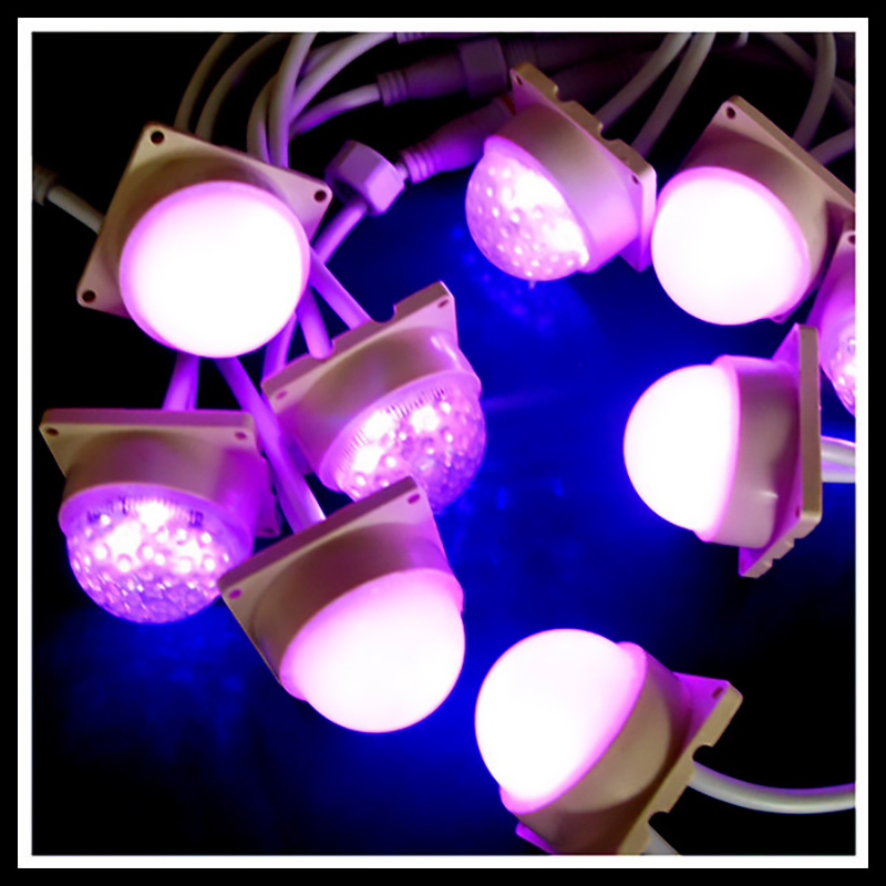 DMX512 Luz de Pixel RGB D30mm Luz de Cordão de LED, Luz de Pixel Inteligente RGB