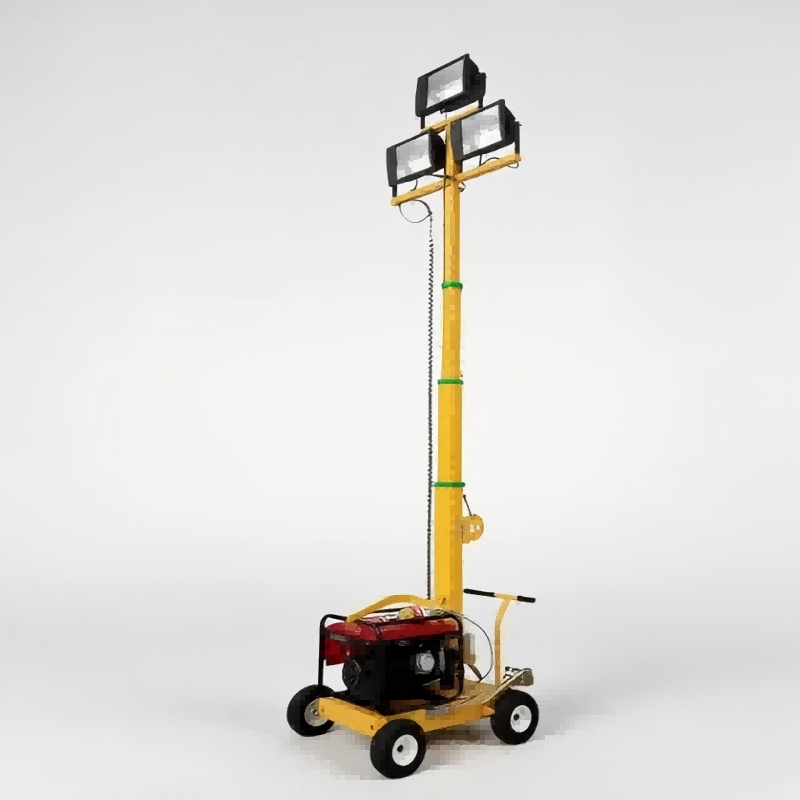 Equipamento de Iluminação de Emergência para Veículo de Iluminação com Elevador Propulsado à Mão