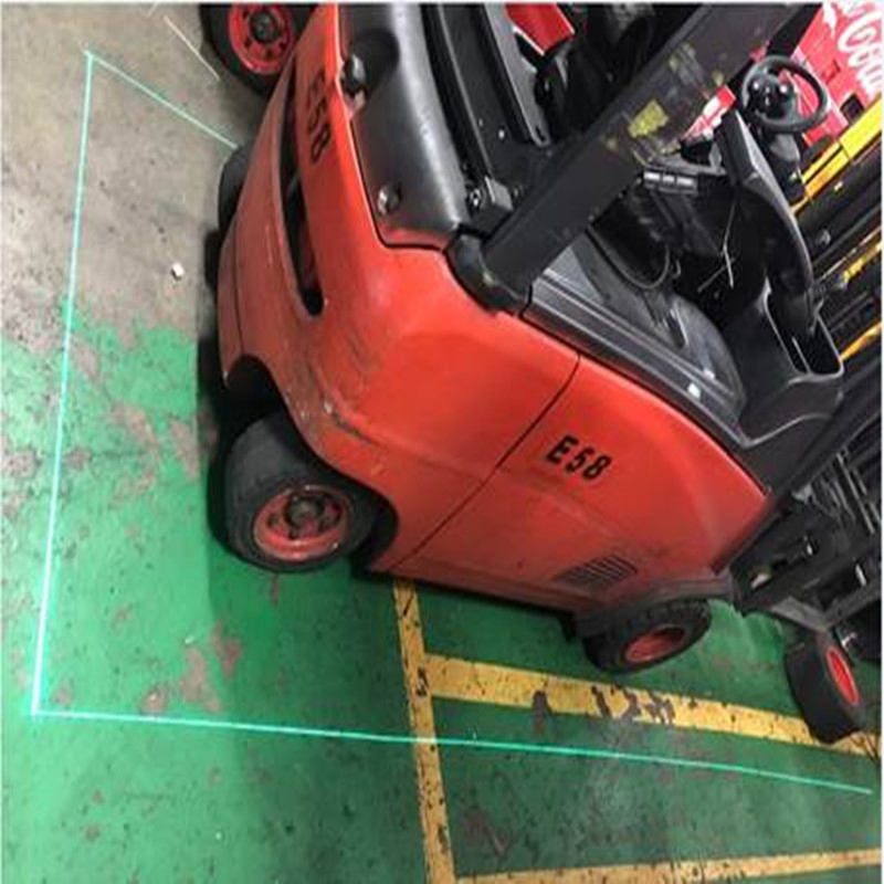 Luz de Zona a Laser à Prova d'Água para Empilhadeira de Alta Resistência para Oficina Industrial