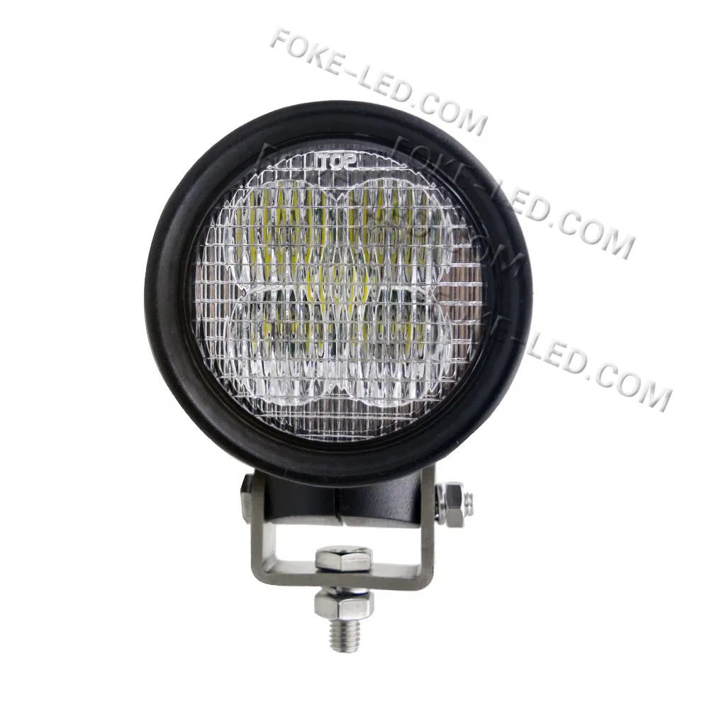 Luzes de Trabalho LED para Tratores 50W Luzes de Trabalho para Veículos Agrícolas Foke Iluminação Agrícola Luzes para Tratores Luzes LED para Tratores Fornecimento de Luz LED para Tratores
