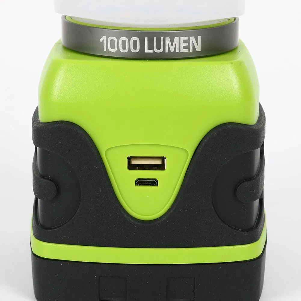 Lanterna de Camping Recarregável e Regulável Yichen 1000lm LED Portátil Kits de Segurança Automotiva Emergência Tocha de Luz