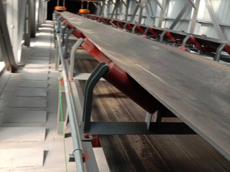 Taihang Steel conveyor belt installation by Boao Rubber Technology
