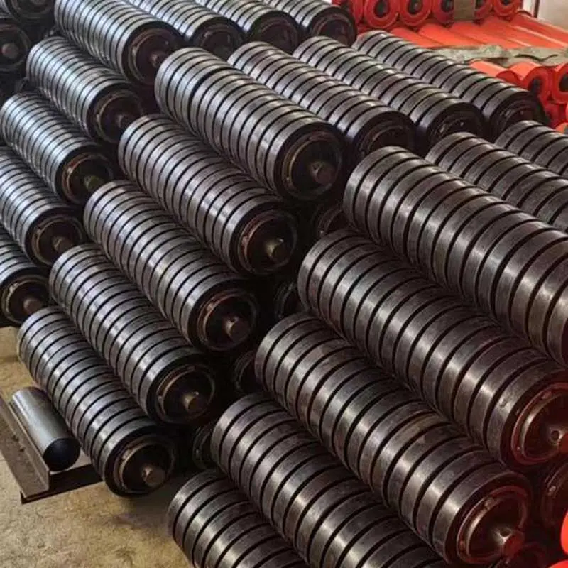 China Suppliers Factory Rubber Buffer Idler Roller for Corrosive Environments - Impact Resistance and Durability