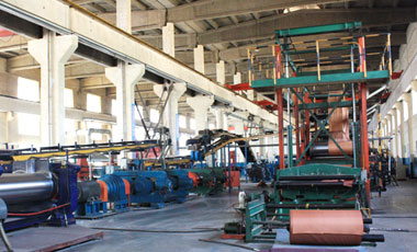 Calendering & Shaping Machine