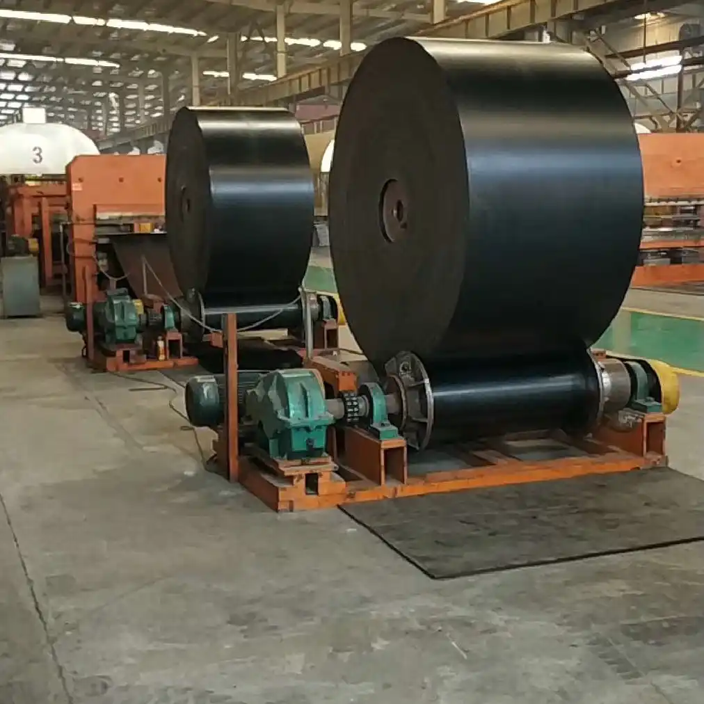 EP conveyor belt detail view