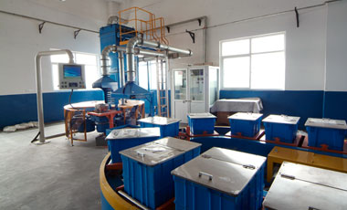 Proportioning Room of Mixing Center