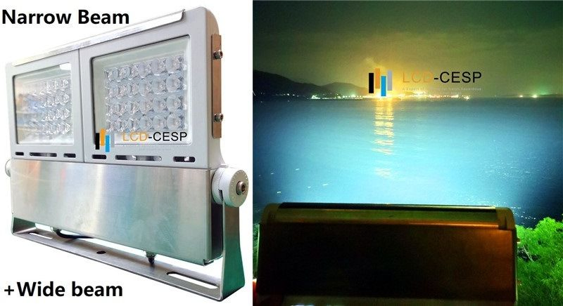 Industrial Marine Light 100W Fishing Boat Floodlight 220V Lighting 150lm/W