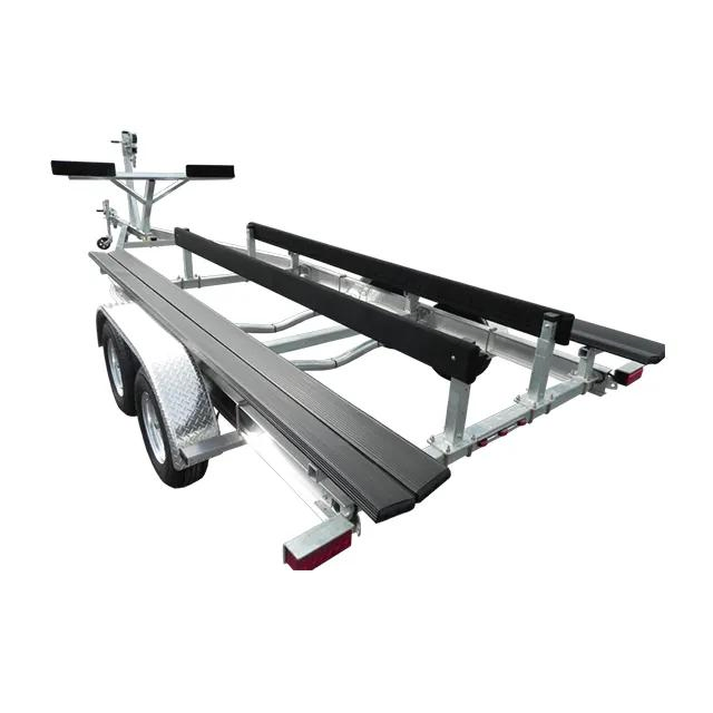 Lightweight Pwc Roller / Bunk Boat Transport Trailer Aluminum