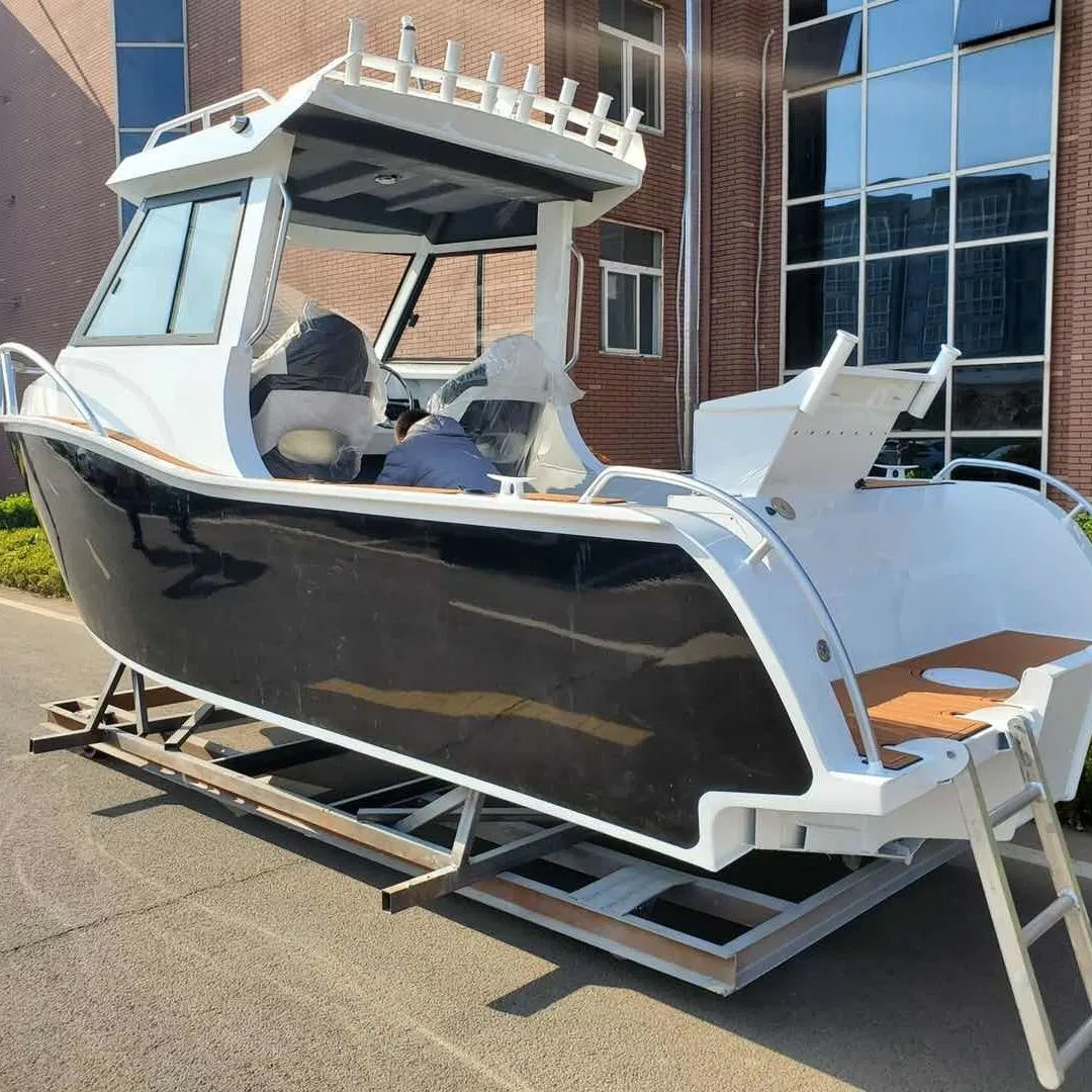 Gospel 6.25m 21FT Profisher Luxury Yacht Recreational Cabin Cruiser Pleasure Aluminum Small Fishing Boat