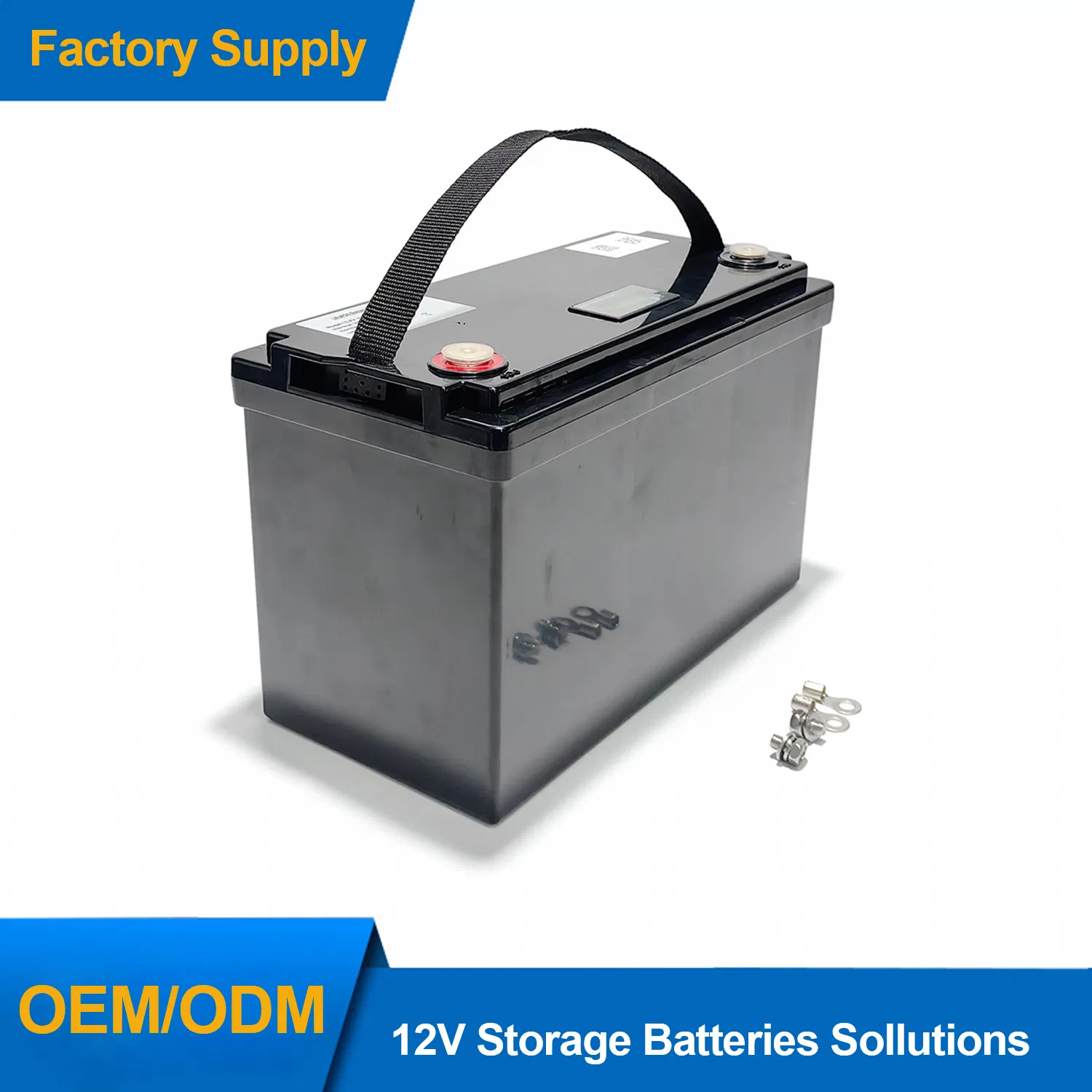 12V LiFePO4 Battery Storage 12V 12.8V 100ah LiFePO4 Lithium 48V Battery Pack Factory Supply for Energy Storage/Solar Energy Storage/RV/Marine/Boat