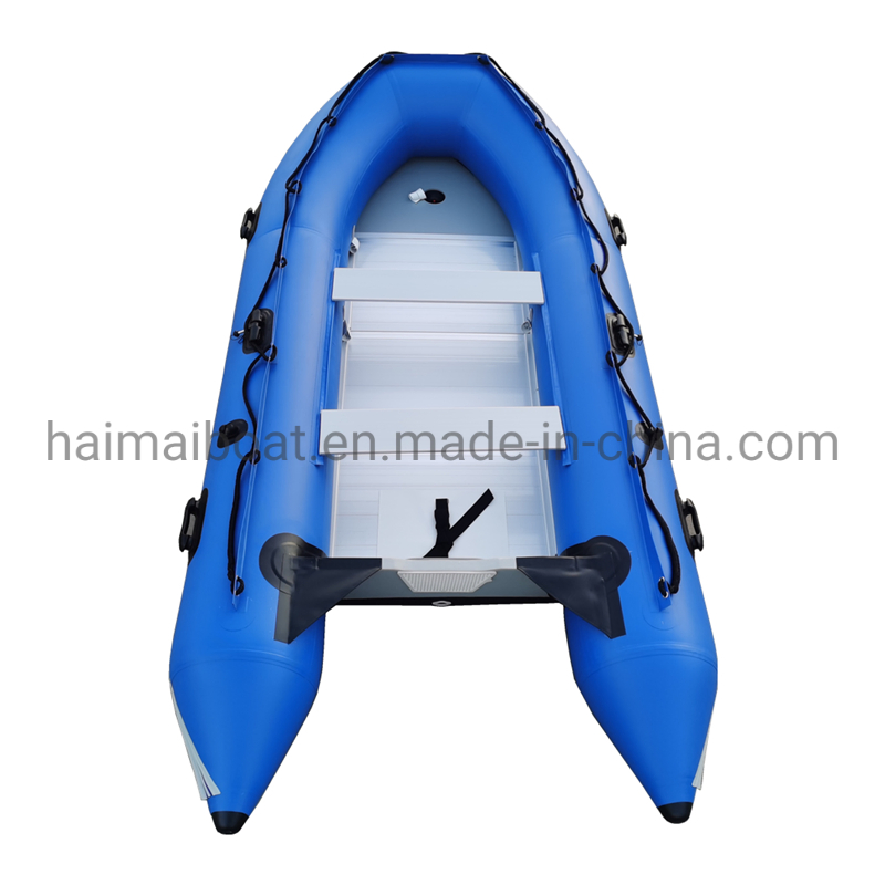 China Small Sailing Boat Inflatable Transea Boat Kayak Fishing Boat Offshore Rescue Yacht Semi Rigid Rib Boats Easy Folding Boats Angling Fishery Boat with CE