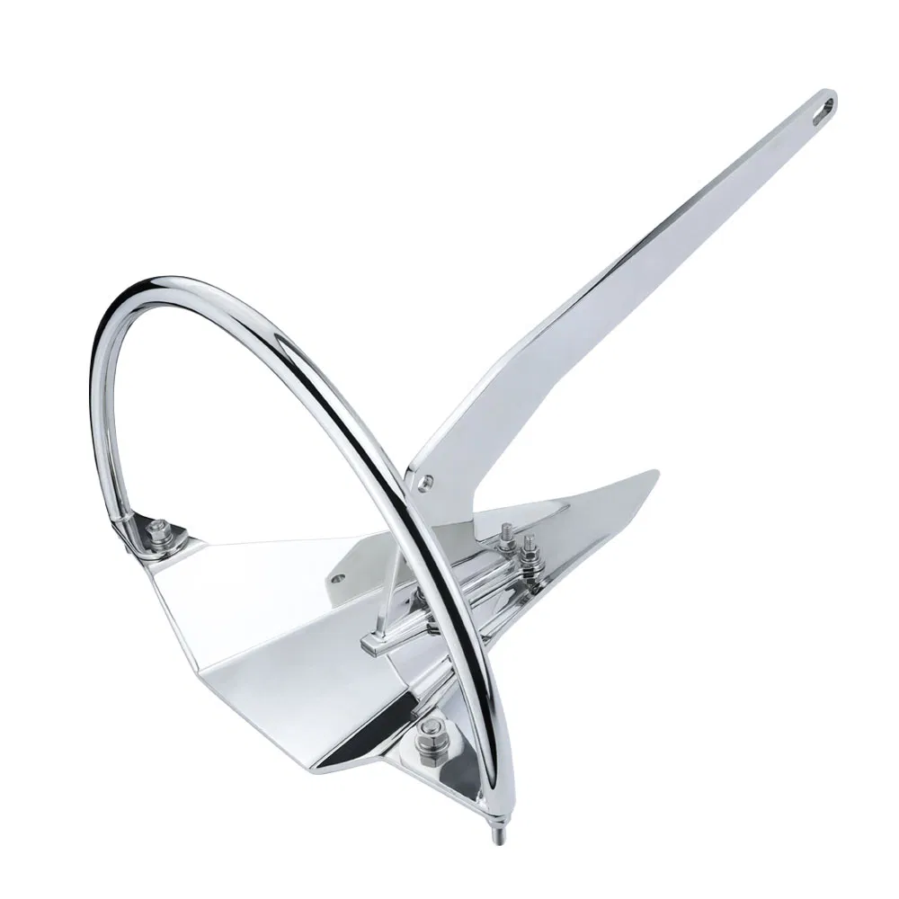 Marine Boat Bruce Danforth Folding 316 AISI Mantus Anchor for Yacht