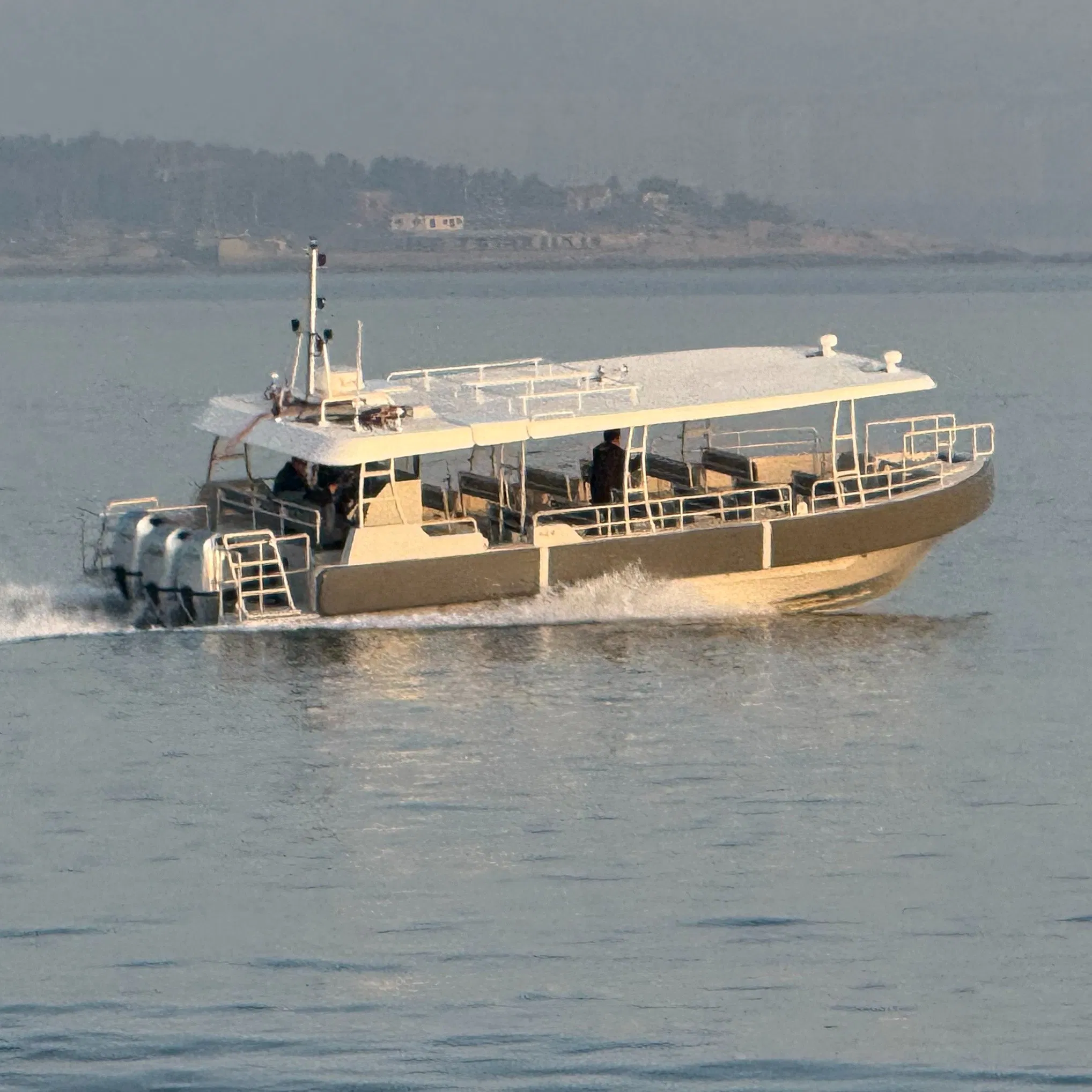 Aqualand 5.2m ~16.5m Rigid Aluminum Solid Foam Collar /Speed/Rib/Rescue/Diving/Patrol/Party/Aluminium/Fishing/Motor Boat /Passenger/Ferry/Water Taxi/Boat