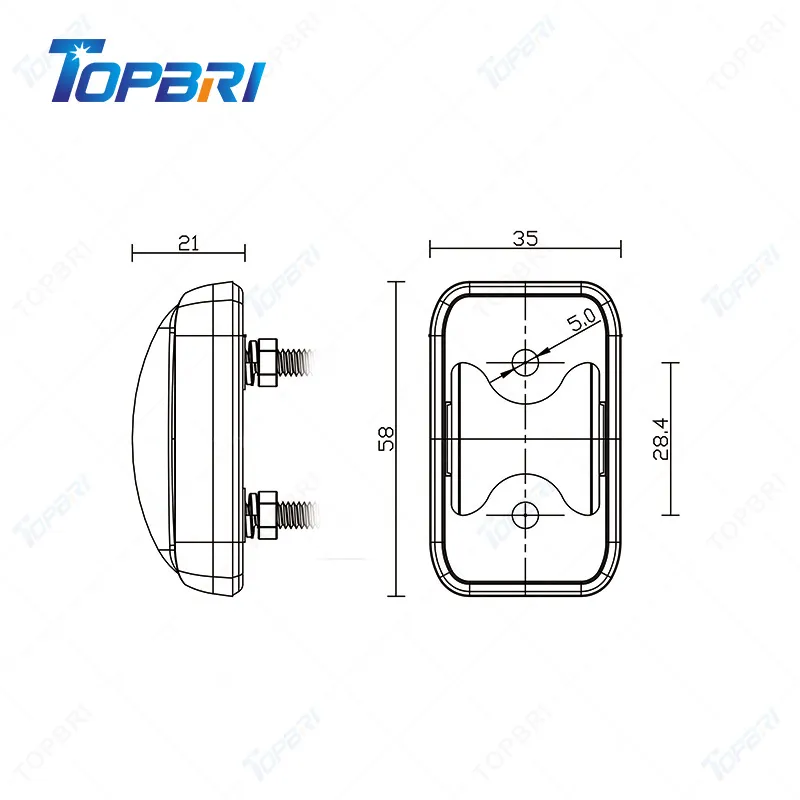 LED Side Marker Light Detail 3
