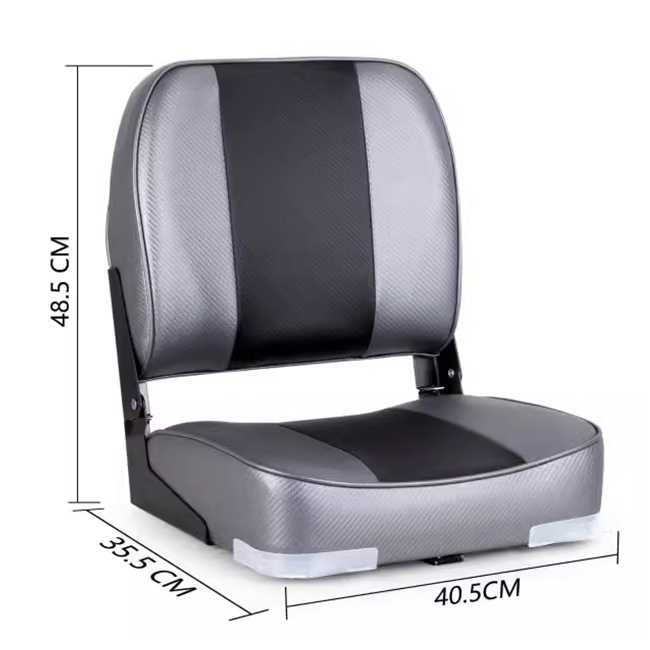 Boat Seat with PU Hinge Different Color Marine Ship Fixed Adjustable Chair