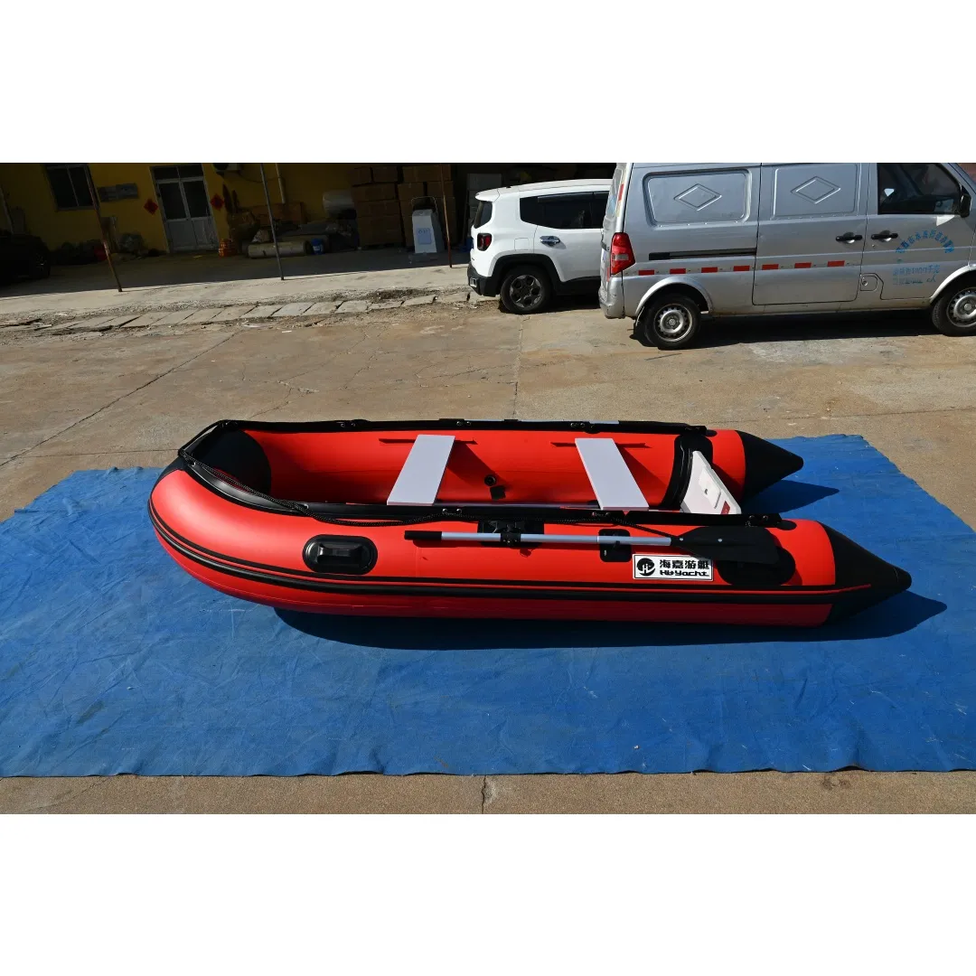 3.8m with Aluminium Floor for Fishing PVC/Hypalon Inflatable Sport Boat