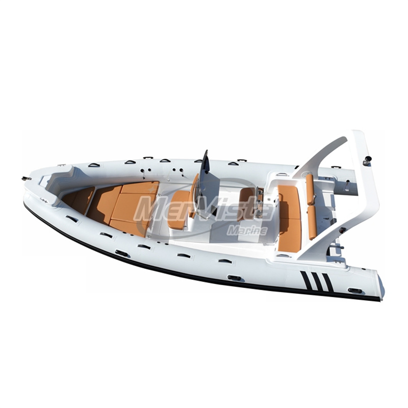 Semi-Rigid Inflatable Rib 680 Orca/Hypalon Fiberglass Rib Inflatable Vessels Fishing Boats