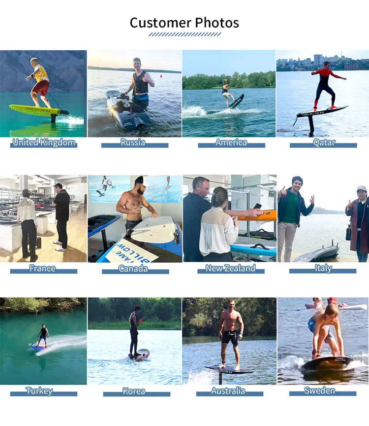 Customers using Jet Kart