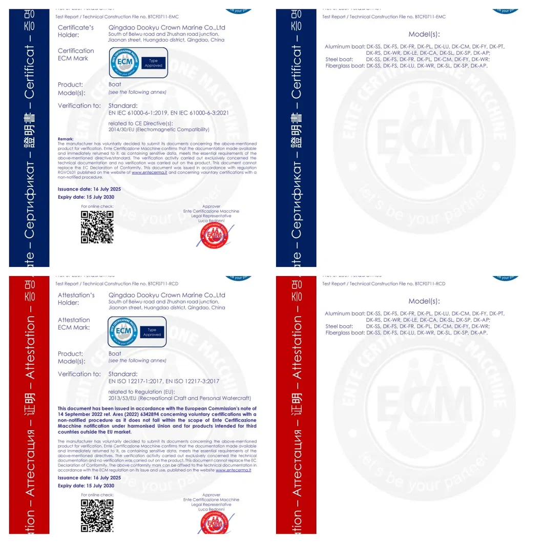 Product Certifications