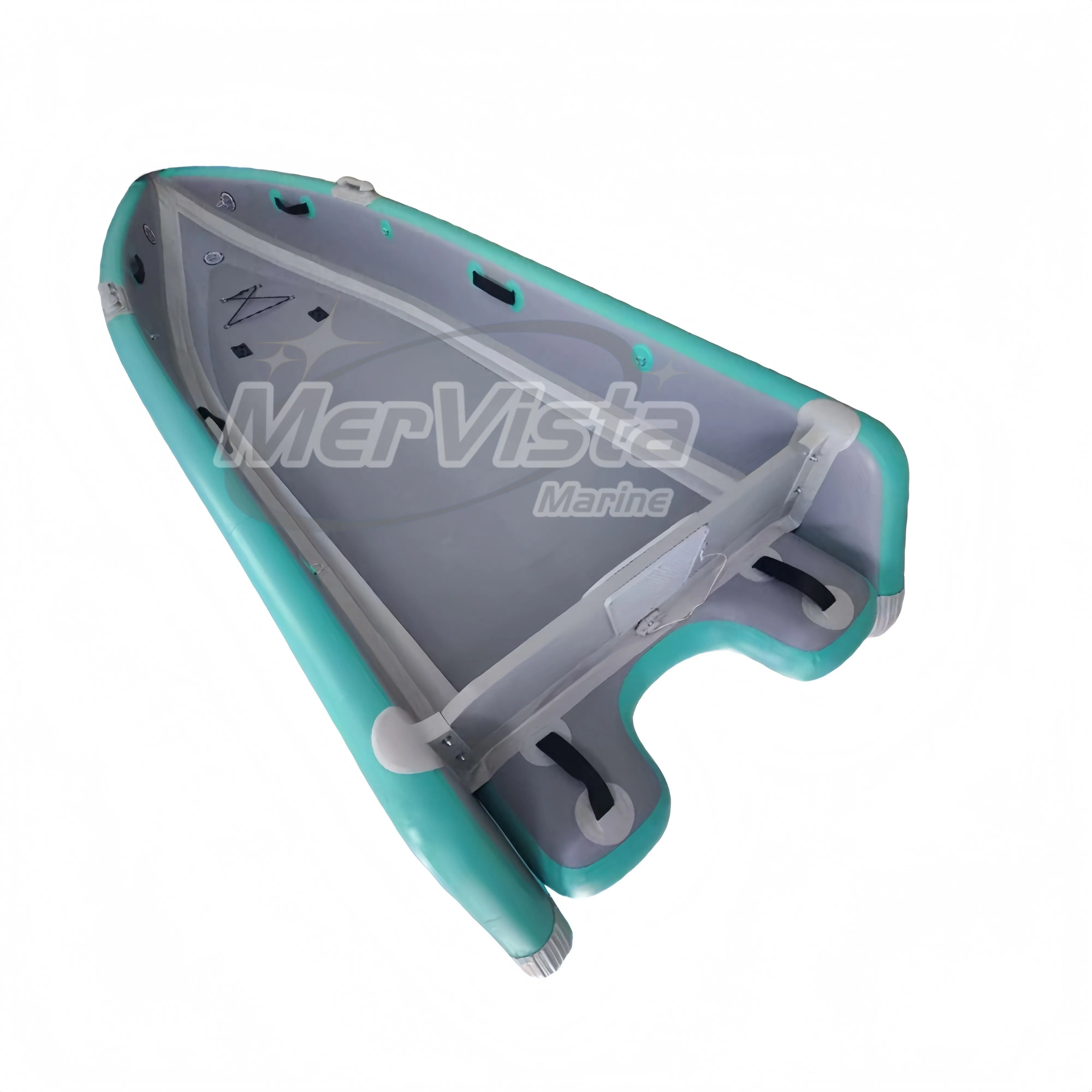 Mervista Marine Gray Green Inflatable Canoe Best for Sea Fishing