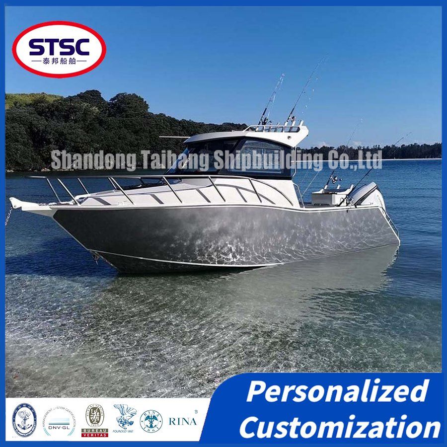 6.25m Aluminum Fishing Boat - Professional Half-Open Design, High-Speed Offshore Luxury Yacht at Factory Price