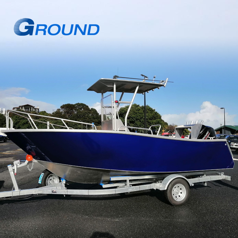 5.8m 19FT Welded Deep V Centre Console Aluminum Boat for Fishing