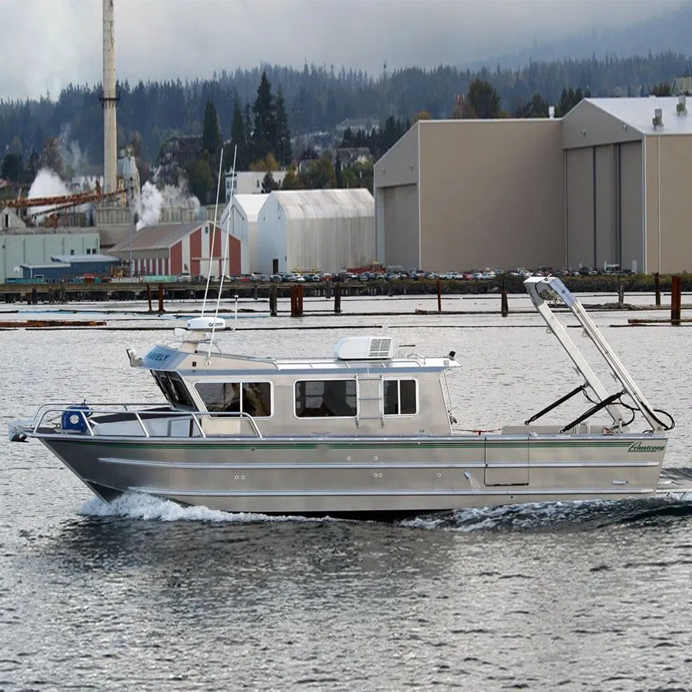 12m Marine Aluminum Welded Catamaran Hydrographic Commercial High Speed Survey Boat