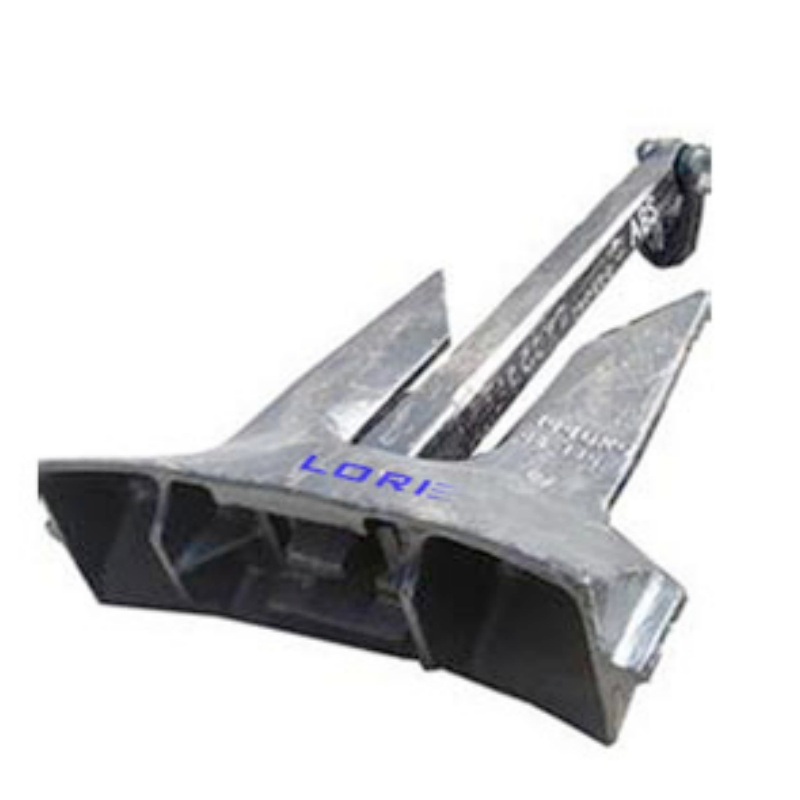 Galvanized Ship Anchor with Chain Ideal for Small to Medium Boats